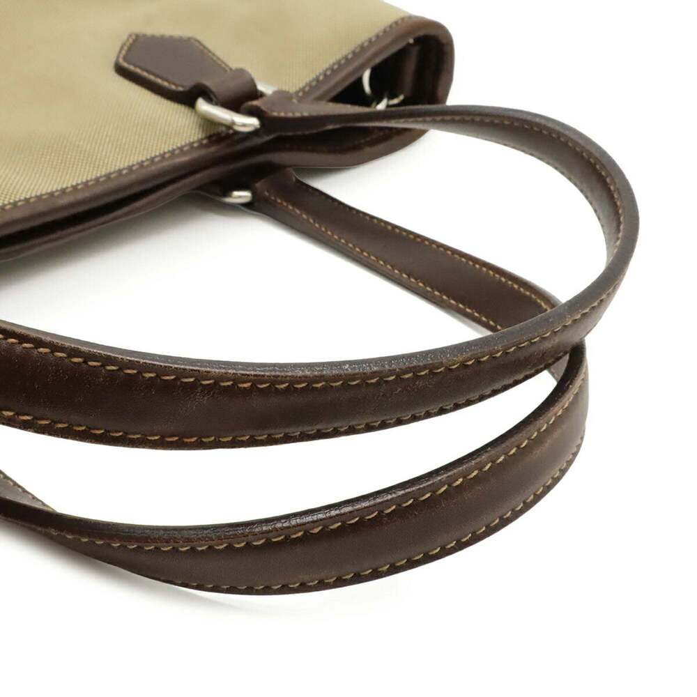 PRADA Brown Leather Shoulder Bag - Picture 5 of 10